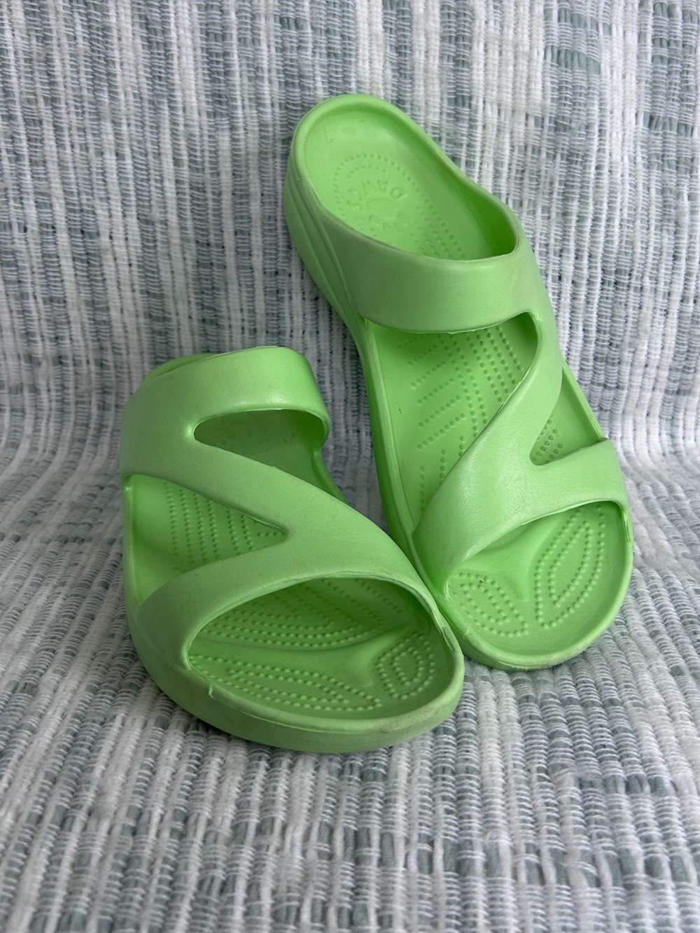 Dawgs green Slip-On Foam Slide Sandal 9